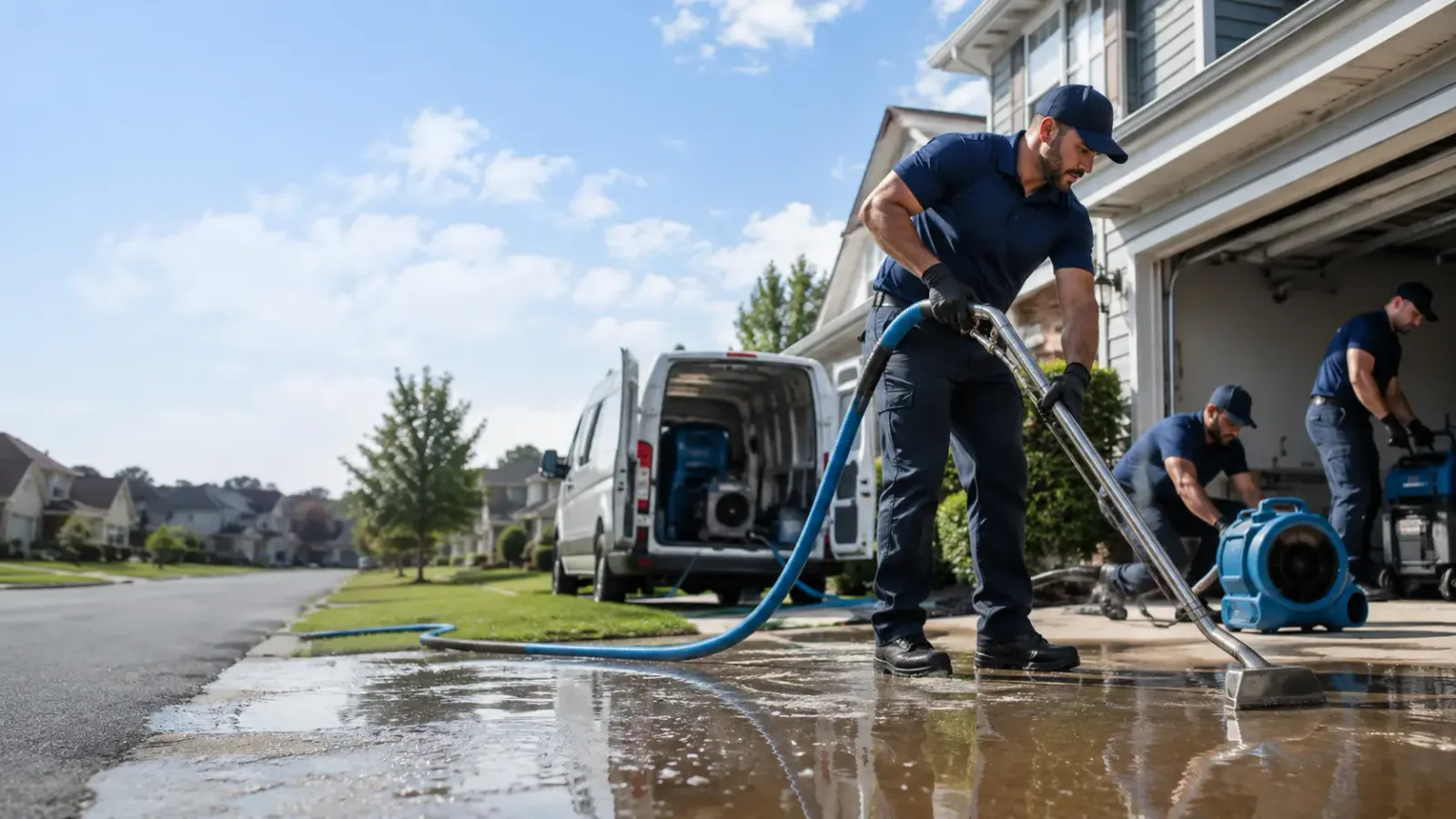 Flood Damage Restoration in Red Oak, OK